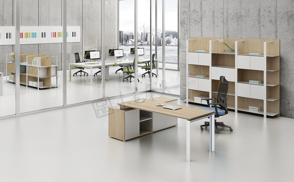 办公台|时尚大班台|办公安博网页版|Bon波恩大班台|现代简约设计大班台，老板桌，经理桌，行政办公桌 BON-M16E