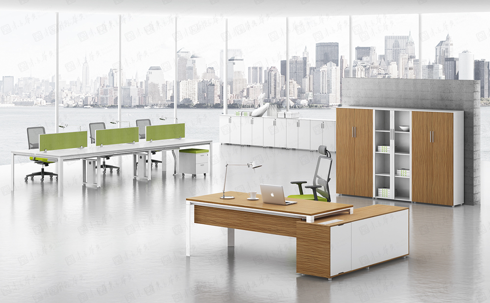 办公台|时尚大班台|办公安博网页版|Ken肯特|奢华高贵简约设计时尚老板桌，大班台，经理桌，主管桌 KEN-M16C