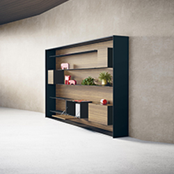 Outline 办公室书架/开放式木制书架 CG-A2905-2