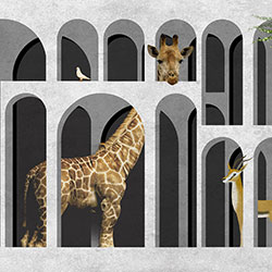 非洲风情-原创定制壁画 CG-NDC5187