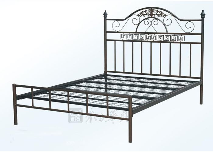 学校安博网页版|学生公寓床|办公安博网页版|铁艺床|铁艺双人床，铁架床， CG-A25