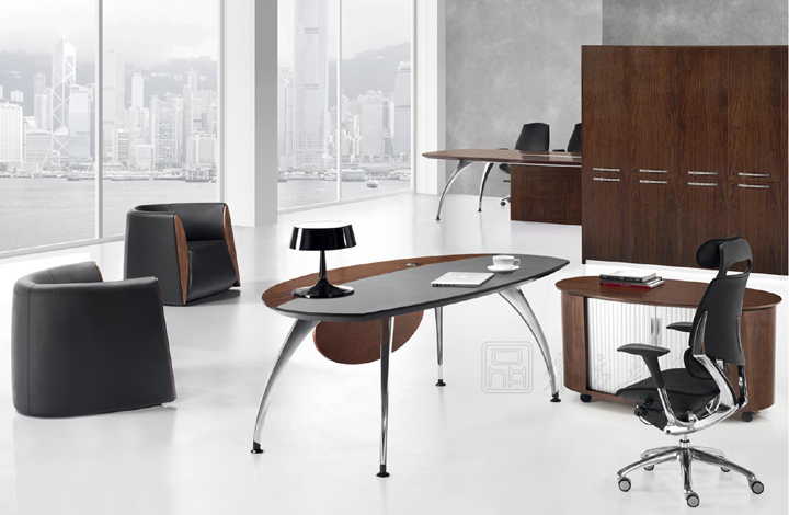 办公台|时尚大班台|办公安博网页版|时尚大班台 CG-BEX040-D02