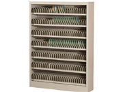 七层单面光盘柜CG-CD7-S_办公安博网页版_光盘柜_图书馆安博网页版