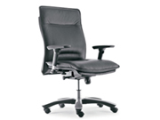 现代真皮大班椅