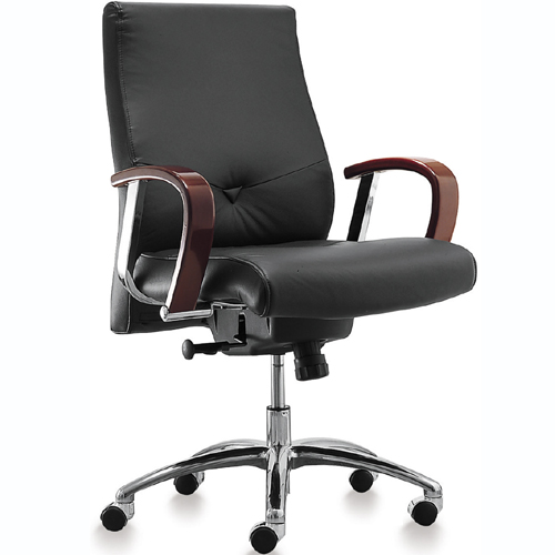 办公椅|传统真皮中班椅|办公安博网页版|中班椅 CG-D771