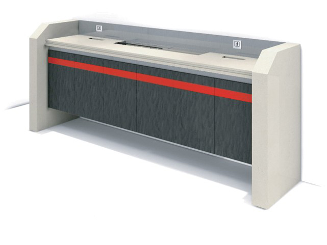 金融、法院安博网页版|工行营业厅安博网页版|办公安博网页版|靠墙式填单台 CG-DSG-T04