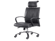 现代真皮大班椅