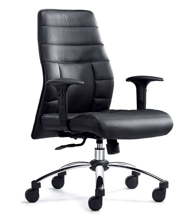 办公椅|现代真皮中班椅|办公安博网页版|现代真皮中班椅 CG-EF0361MAL-Z