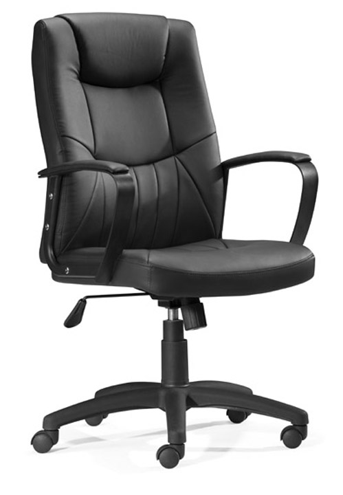 办公椅|现代真皮中班椅|办公安博网页版|现代真皮中班椅 CG-EF0388MAL-Z