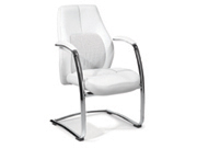 现代真皮会议椅