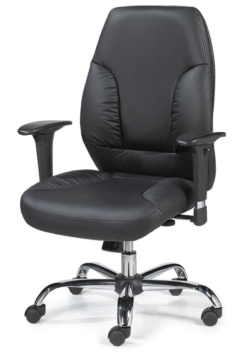 办公椅|现代真皮中班椅|办公安博网页版|现代真皮中班椅 CG-EF0392HL-Z