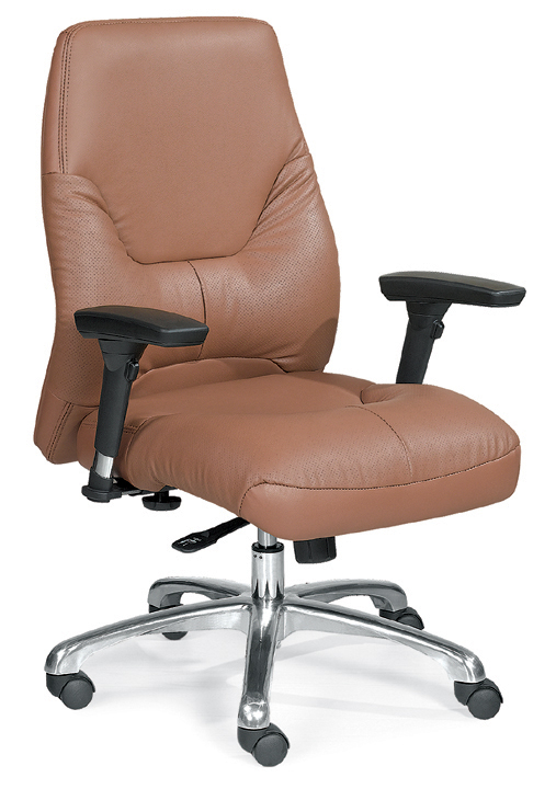 办公椅|现代真皮中班椅|办公安博网页版|现代真皮中班椅 CG-EF0399VAL-Z