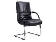 现代真皮会议椅