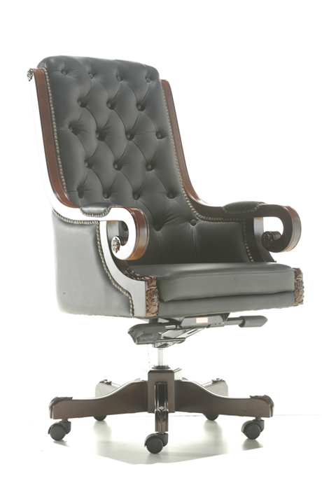 办公椅|传统真皮大班椅|办公安博网页版|真皮大班椅|经典大班椅|老板椅|高背椅|办公转椅 CG-JDDBY-15