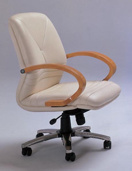 办公椅|传统真皮中班椅|办公安博网页版|真皮中班椅|经典中班椅|经理椅|中背椅|主管椅|会议椅|办公转椅 CG-JDZBY-11