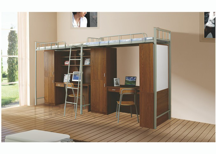 学校安博网页版|学生公寓床|办公安博网页版|组合双人床|多功能组合床，公寓双人床