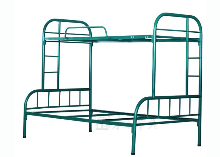 学校安博网页版|学生公寓床|办公安博网页版|钢制子母床|子母床，上下子母床，公寓子母床 CG-JZ-6B