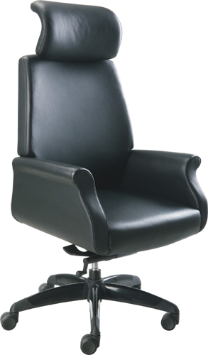 办公椅|传统真皮大班椅|办公安博网页版|真皮大班椅|经典大班椅|老板椅|高背椅|办公转椅 CG-K600M1B2STG