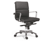 现代真皮中班椅