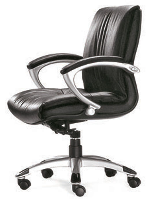 办公椅|现代真皮中班椅|办公安博网页版|现代真皮中班椅 CG-LX2231-Z