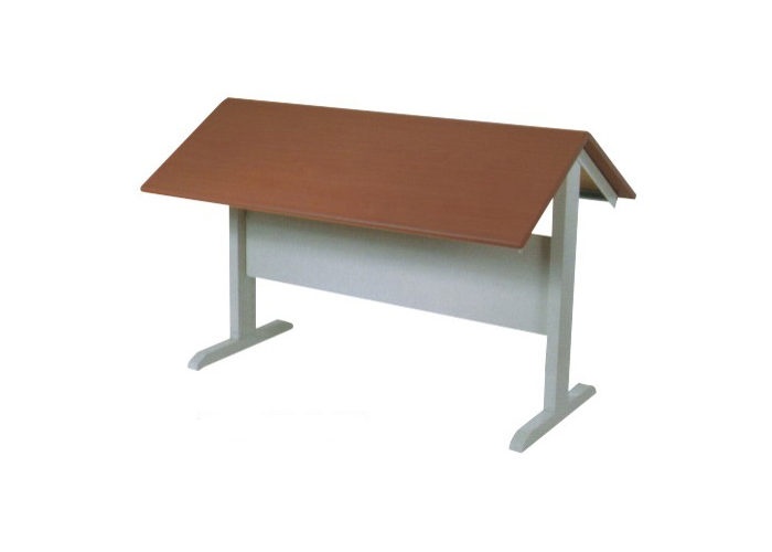 图书馆安博网页版|阅览桌|办公安博网页版|D型四人斜面阅览台 CG-MS-4D