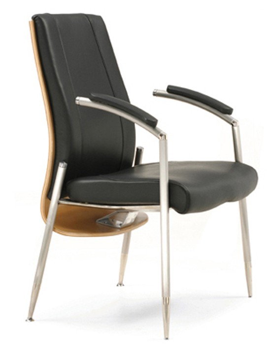 办公椅|现代真皮会议椅|办公安博网页版|现代真皮会议椅 CG-P729W-H