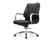 现代真皮中班椅