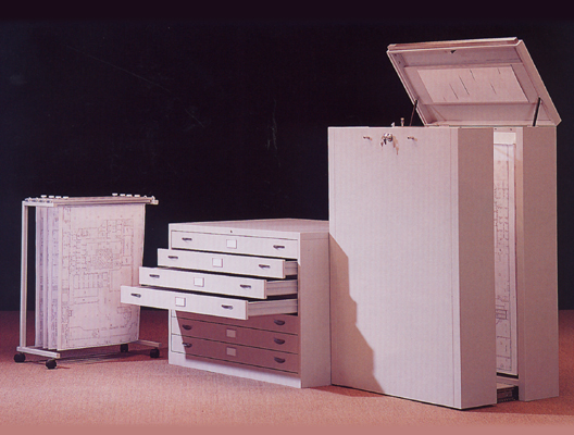 钢制安博网页版|图纸柜|办公安博网页版|图纸柜 CG-SF-MAPSYS