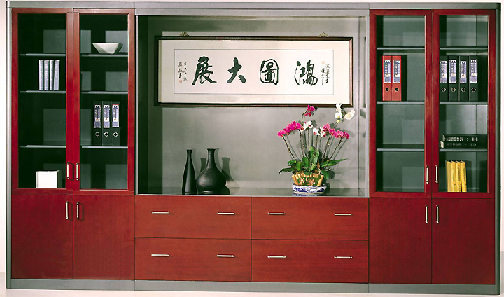 文件柜|实木文件柜|办公安博网页版|实木文件柜|资料柜|档案柜|储存柜 CG-SMWJG-05