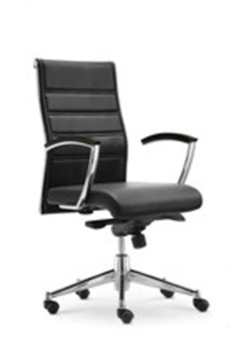 办公椅|现代真皮中班椅|办公安博网页版|真皮中班椅|时尚中班椅|中背椅|主管椅|经理椅 CG-SSZBY-04