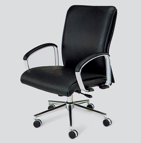 办公椅|现代真皮中班椅|办公安博网页版|真皮中班椅|时尚中班椅|中背椅|主管椅|经理椅 CG-SSZBY-05