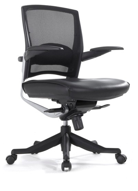 办公椅|现代真皮中班椅|办公安博网页版|真皮中班椅|时尚中班椅|中背椅|主管椅|经理椅 CG-SSZBY-07