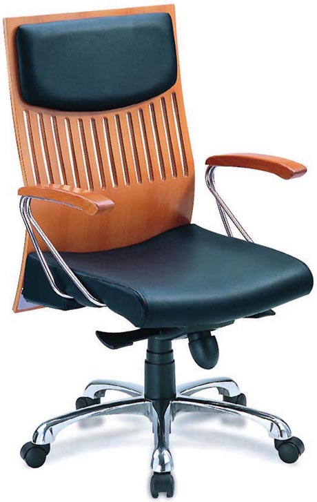 办公椅|现代真皮中班椅|办公安博网页版|真皮中班椅|时尚中班椅|中背椅|主管椅|经理椅 CG-SSZBY-10