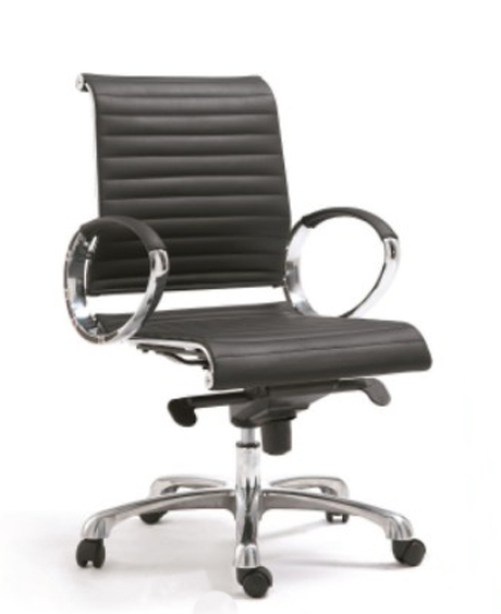 办公椅|现代真皮中班椅|办公安博网页版|真皮中班椅|时尚中班椅|中背椅|主管椅|经理椅 CG-SSZBY-14