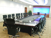 实木会议台|多媒体会议台CG-SWCT-42_办公安博网页版_多媒体会议台_会议台