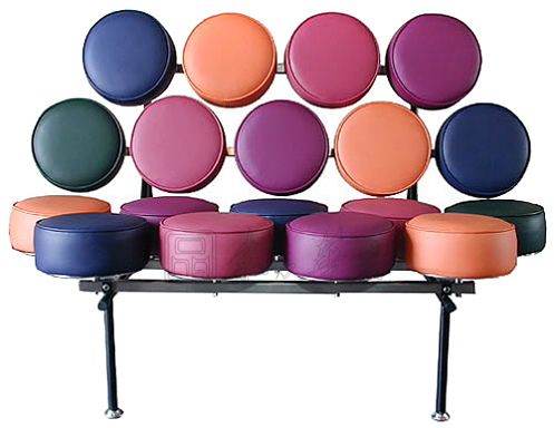 现代经典休闲椅|真皮休闲椅|办公安博网页版|向日葵椅|休闲沙发，休闲凳，葵花凳，七彩沙发 CG-Sunflower-chair