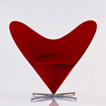 现代经典休闲椅|布面休闲椅|办公安博网页版|心形锥形椅|休闲椅 CG-XXY-3