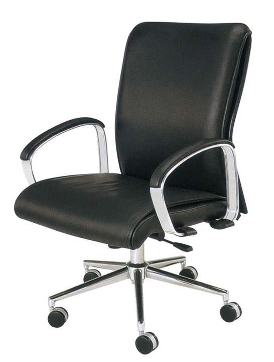 办公椅|现代真皮中班椅|办公安博网页版|现代真皮中班椅 CG-YCR761-Z