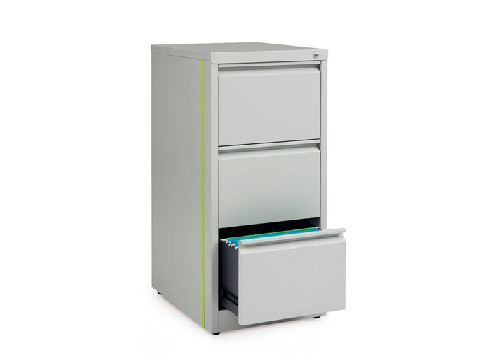 钢制安博网页版|抽屉柜、卡箱|办公安博网页版|竖向三抽柜|文件柜 CG-KP-L-3B