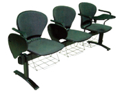 塑料排椅PE001-3B|公共座椅|塑料排椅|办公安博网页版