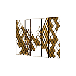 锦鲤屏风 CG-YB002