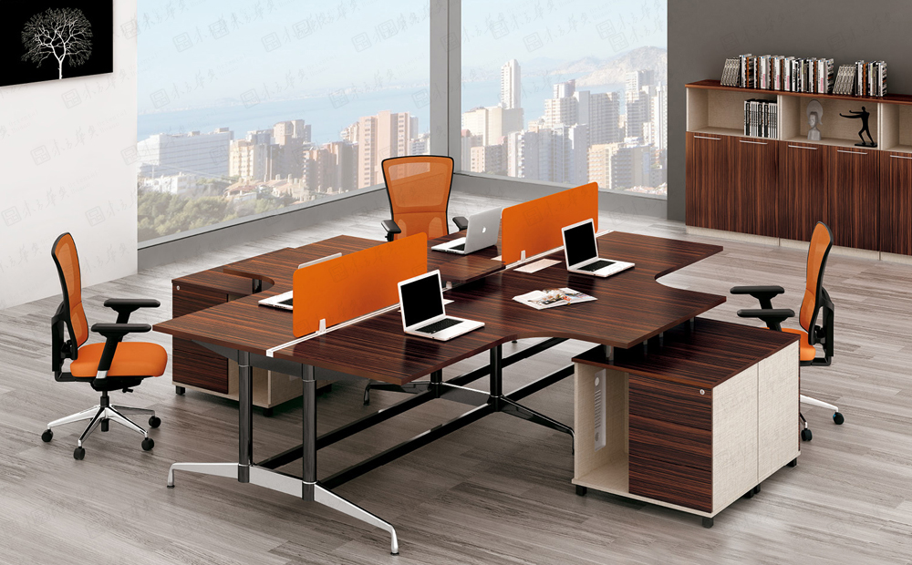 [系统办公安博网页版|系统办公安博网页版|Rick|现代时尚高贵奢华员工办公桌，职员桌，工作台，办公台，办公卡位]