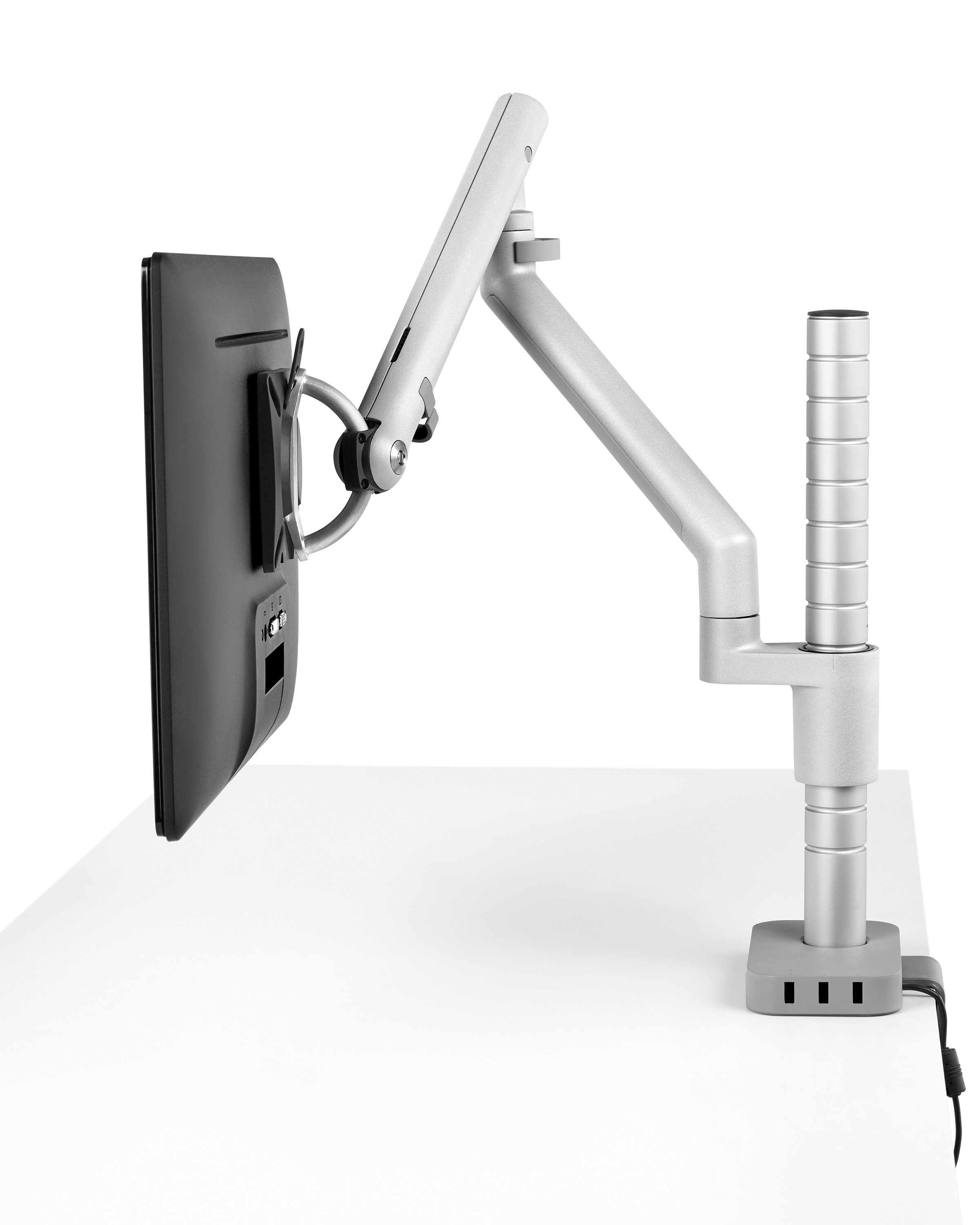 [办公辅件|显示器支架|办公安博网页版|安博anbo（中国）安博网页版|Wishbone 台面显示屏（立柱）支架]