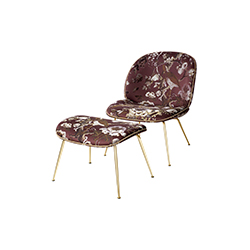 甲壳虫休闲椅 加姆弗拉泰西  Gubi安博网页版品牌