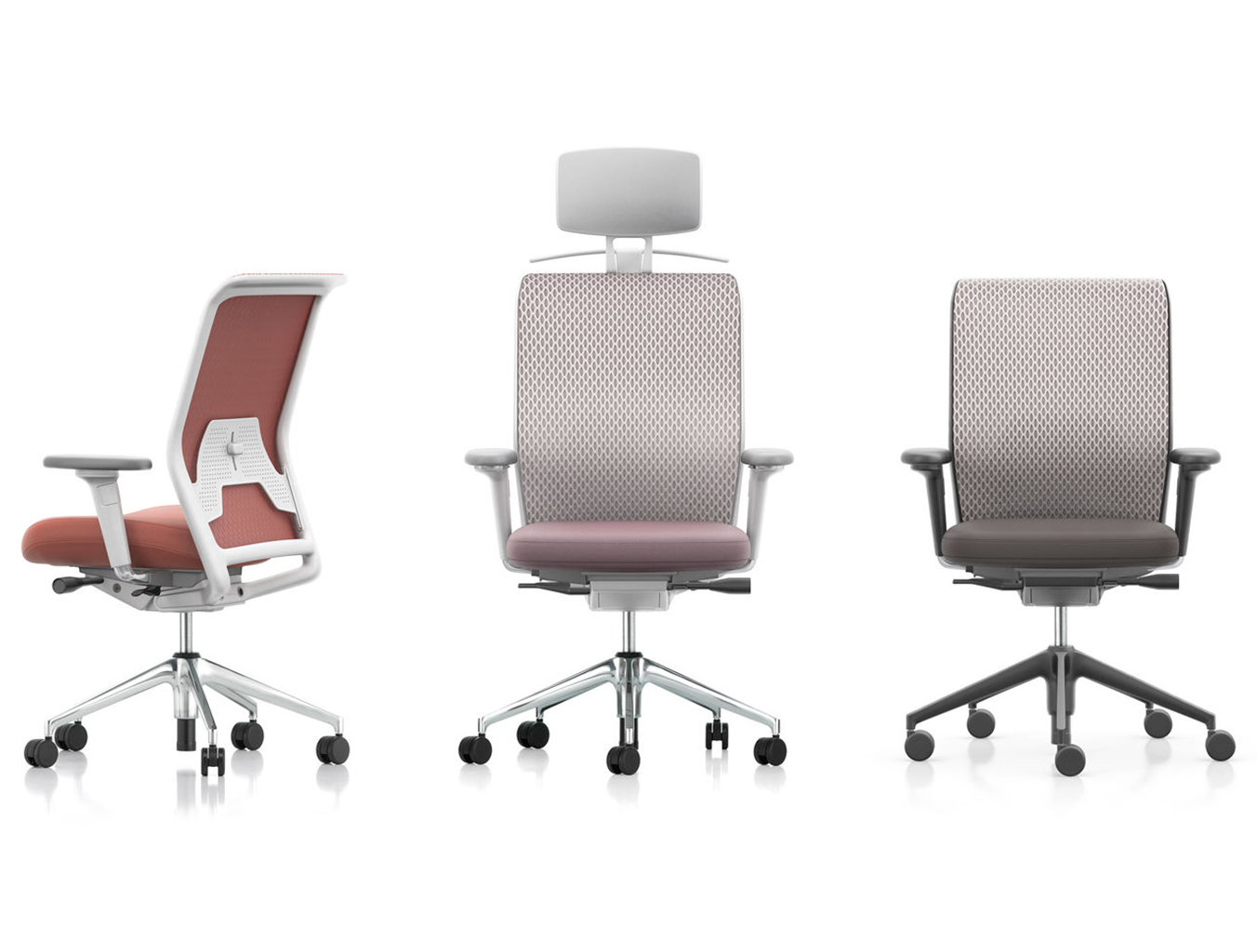 办公椅|现代真皮中班椅|办公安博网页版|安博anbo（中国）安博网页版|ID Mesh 大班椅/职员椅