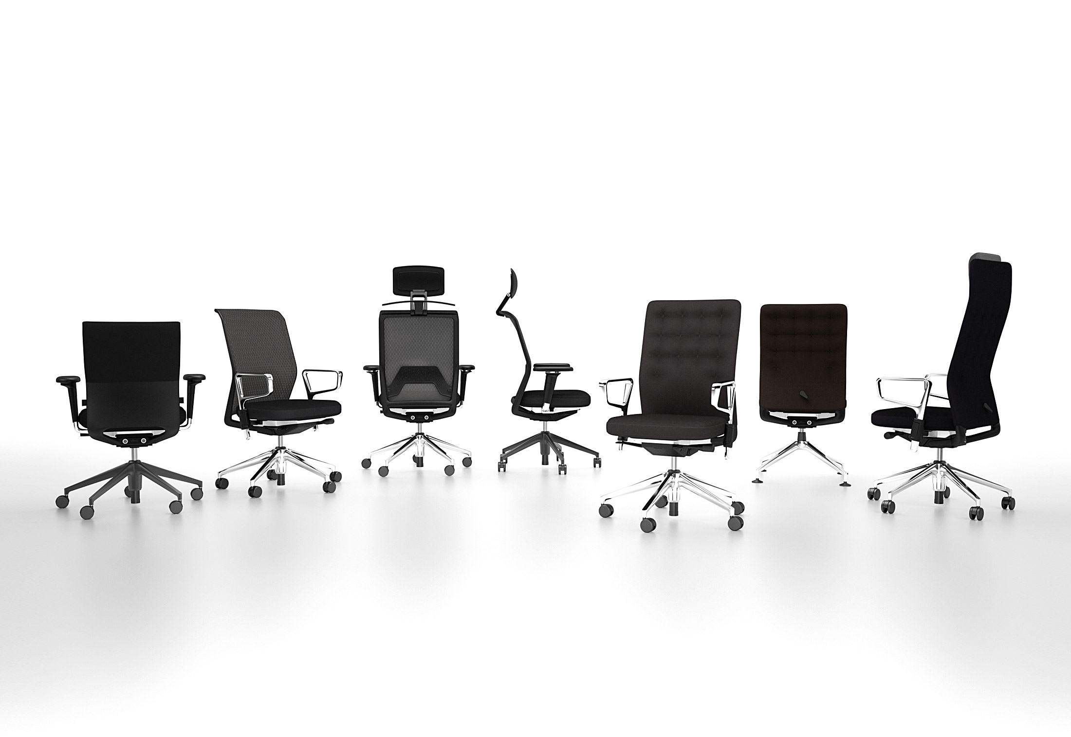 办公椅|现代真皮中班椅|办公安博网页版|安博anbo（中国）安博网页版|ID Mesh 大班椅/职员椅