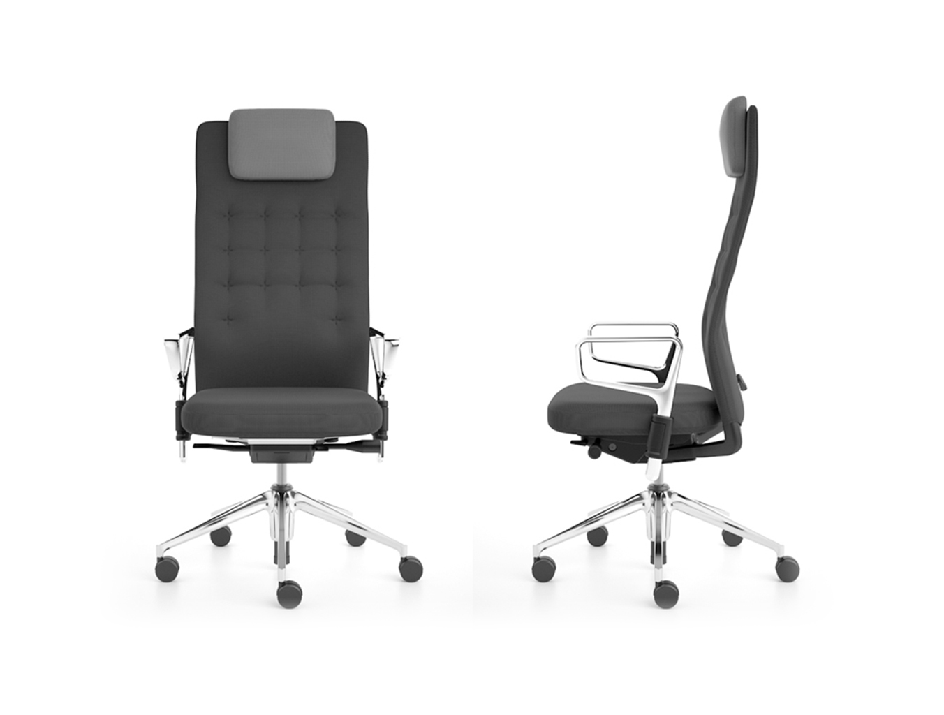 办公椅|现代真皮中班椅|办公安博网页版|安博anbo（中国）安博网页版|ID Trim 大班椅