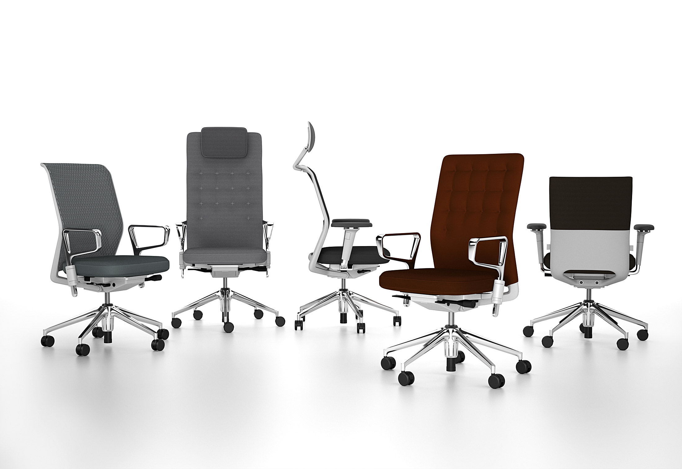 办公椅|现代真皮中班椅|办公安博网页版|安博anbo（中国）安博网页版|ID Trim 大班椅