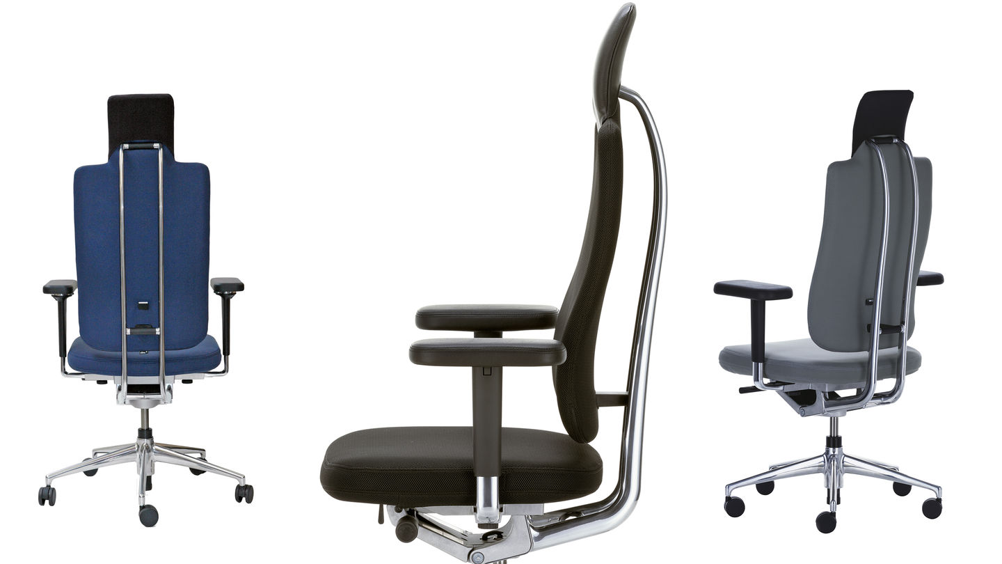 办公椅|现代真皮中班椅|办公安博网页版|安博anbo（中国）安博网页版|HeadLine 大班椅