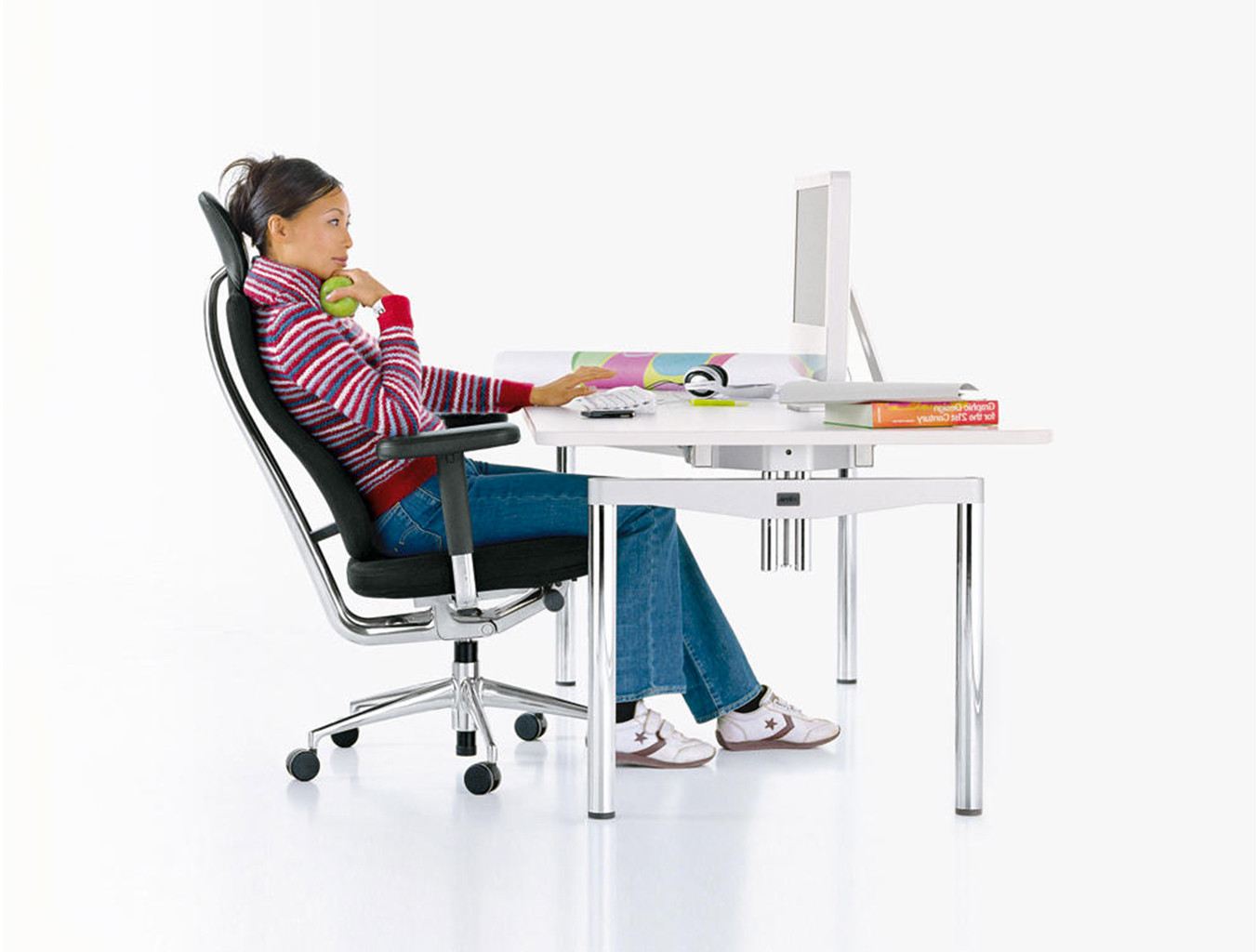 办公椅|现代真皮中班椅|办公安博网页版|安博anbo（中国）安博网页版|HeadLine 大班椅